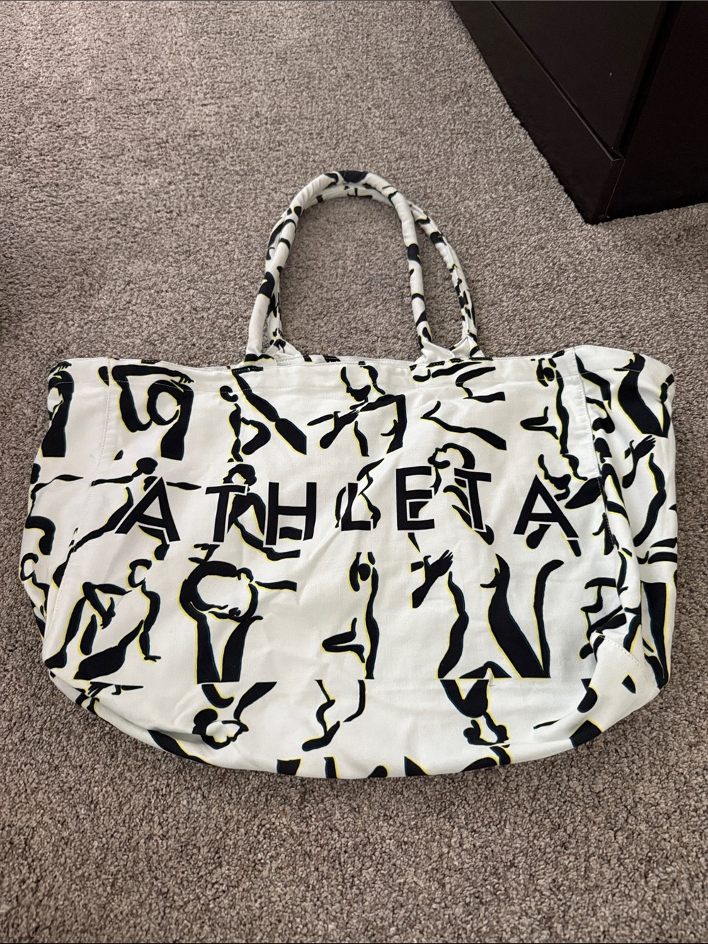 Athleta Power of She Canvas Tote Bag